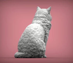 Ragdoll Cat Sculpture