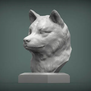 Shiba Inu Bust