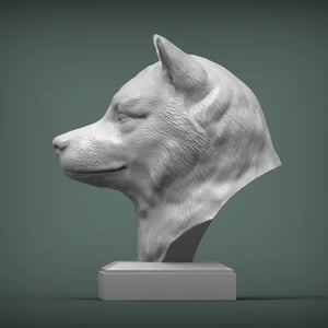 Shiba Inu Bust